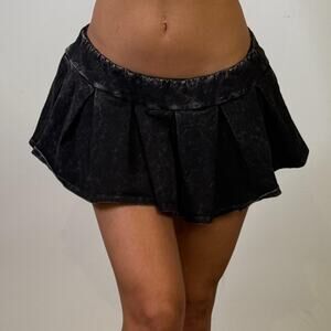 Black Mini Skort L